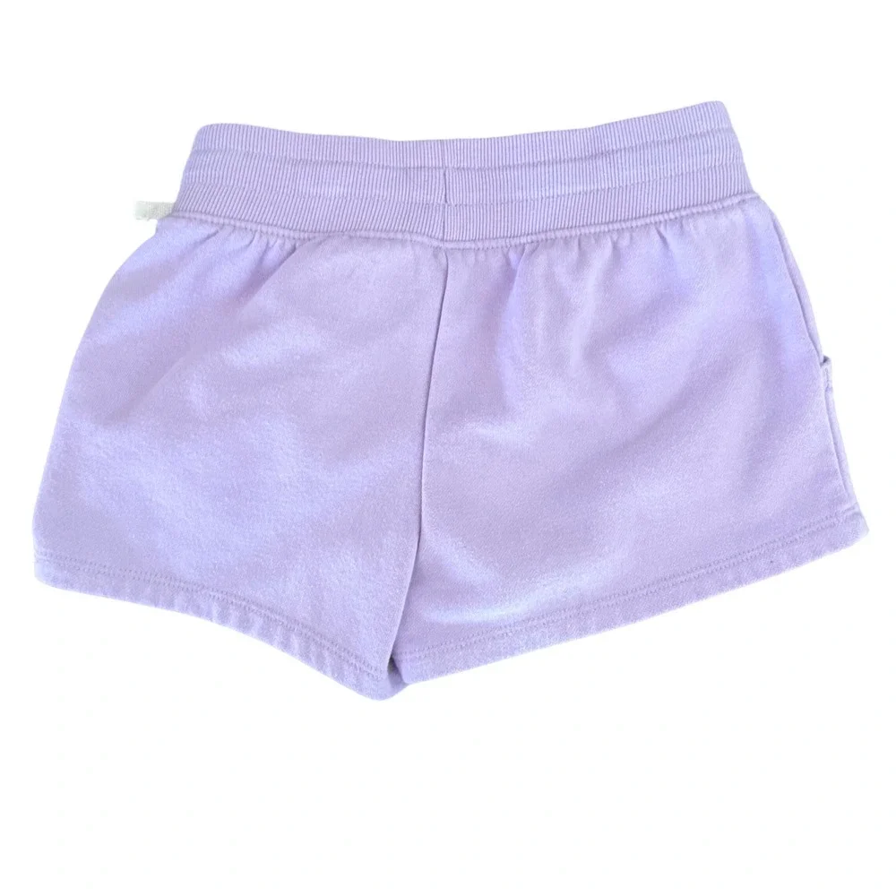Cat Jack Toddler‎ Girls Lavender Cloth Shorts Drawstring Pockets Size S 6/7